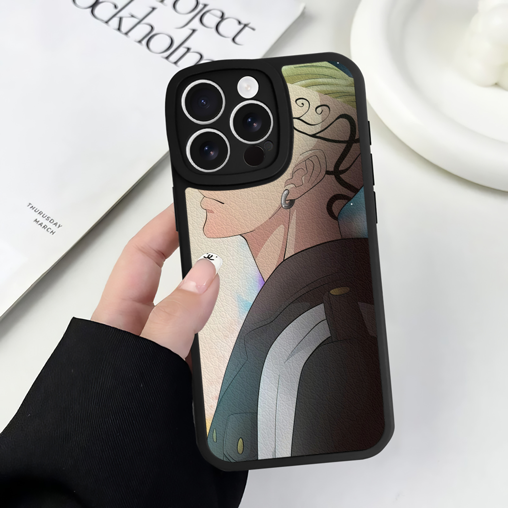 （画像用） 東京リベンジャーズ Tokyo Revengers 【iPhone 16シリーズ対応】シリコンスマホケース（レザー調） 材質：シリコン